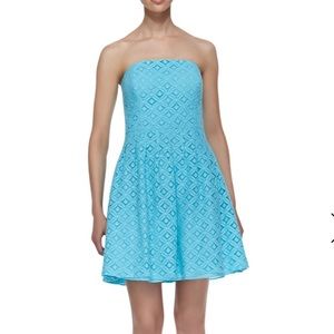 Lilly Pulitzer Caitlin Strapless Lace Dress